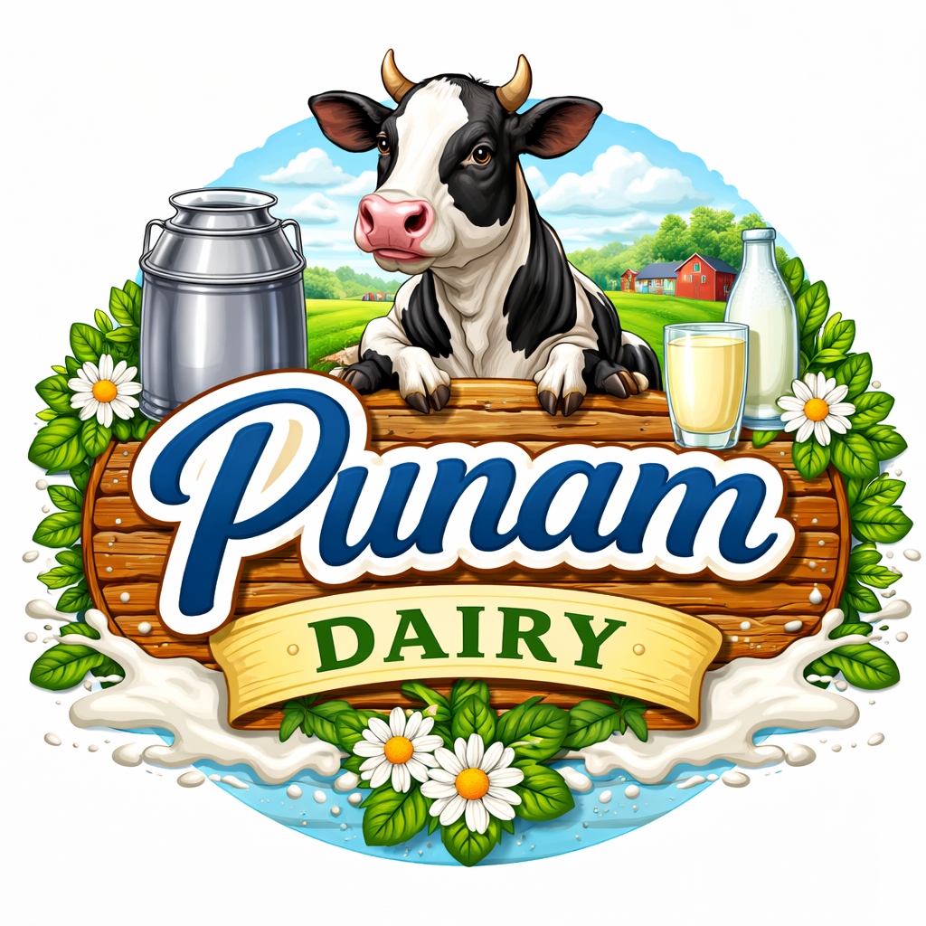 Punam Dairy Logo